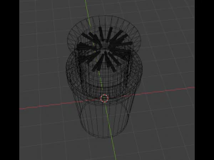 Creative Sci-fi Popcorn Bucket 3D Model