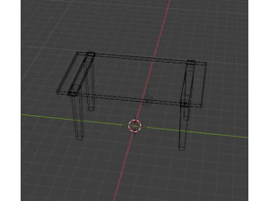 III Modern Tables SET 3D Model