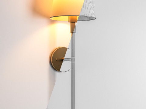 Wall lamp 3D 模型