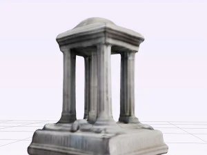 Portal Neoclassical Style 3D Print Model