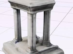 Portal Neoclassical Style 3D Print Model