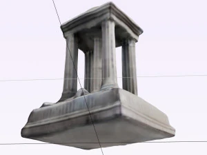 Portal Neoclassical Style 3D Print Model