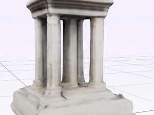 Portal Neoclassical Style 3D Print Model