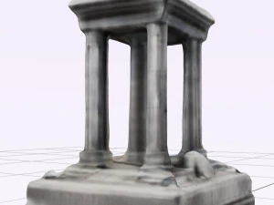 Portal Neoclassical Style 3D Print Model