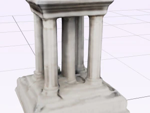 Portal Neoclassical Style 3D Print Model