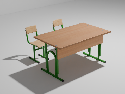 Schooldesk 3D 모델