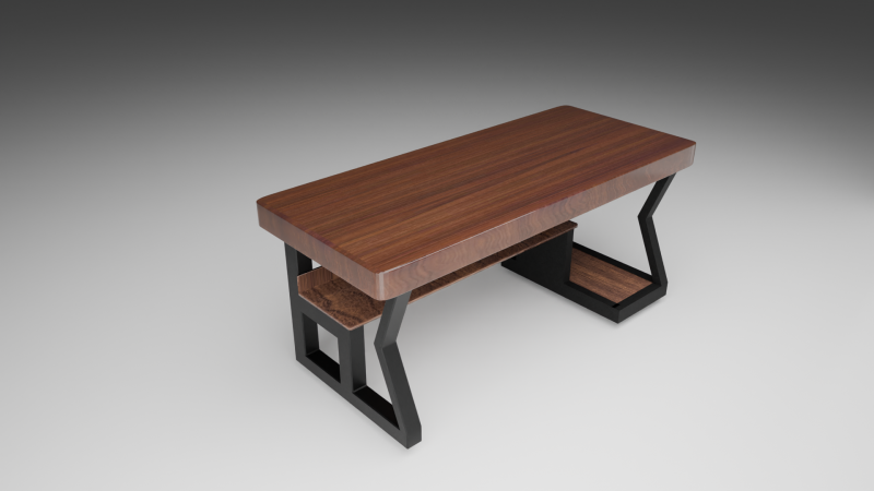 Computer desk 3D-Modell .c4d .max .obj .3ds .fbx .stl .blend 