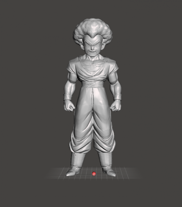Gotn Fusin Goku y Mr Satn Model 3D .c4d .max .obj .3ds .fbx .stl .blend 