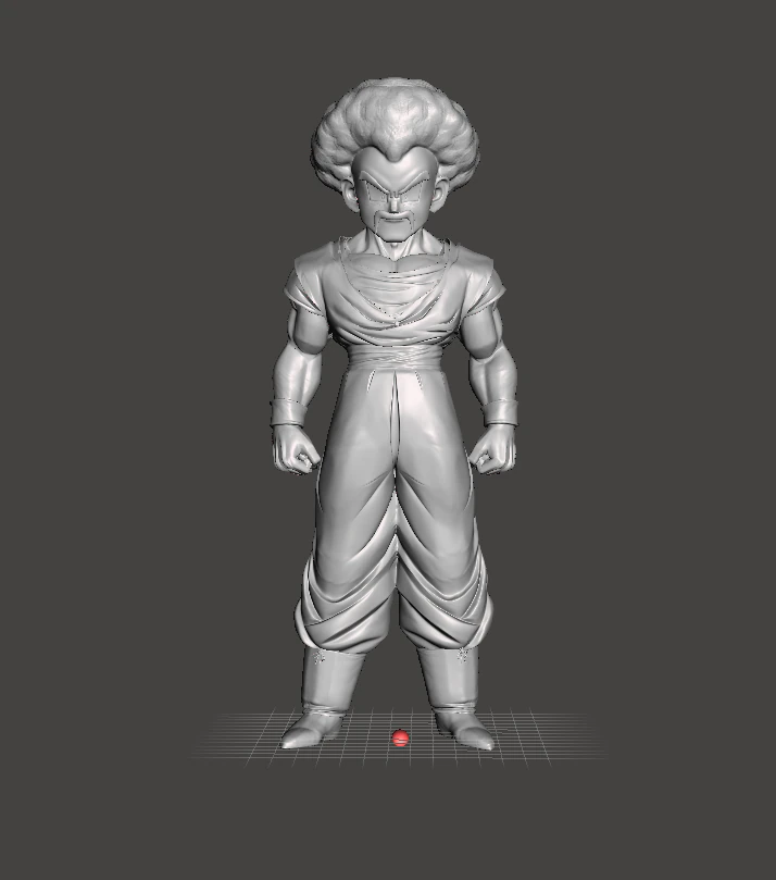 Gotn Fusin Goku y Mr Satn 3D Model .c4d .max .obj .3ds .fbx .stl .blend 