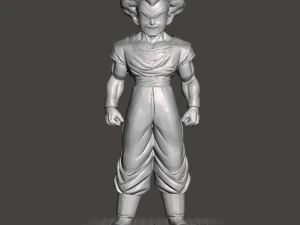 Gotn Fusin Goku y Mr Satn 3D Model