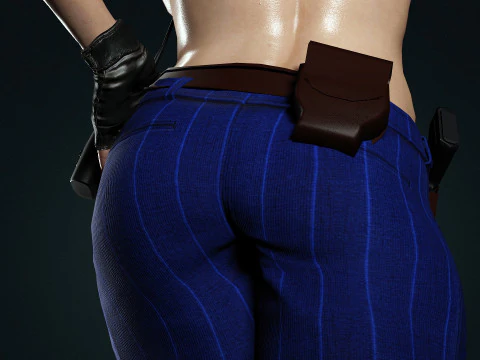 Police Officer 3D Model