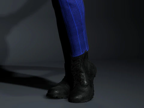 Police Officer 3D Model