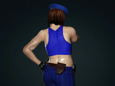 Police Officer 3D Model
