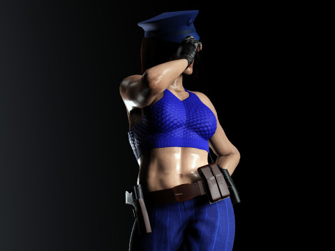 Police Officer 3Dモデル