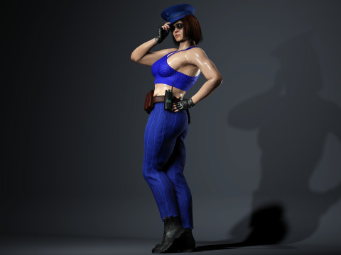 Police Officer 3Dモデル