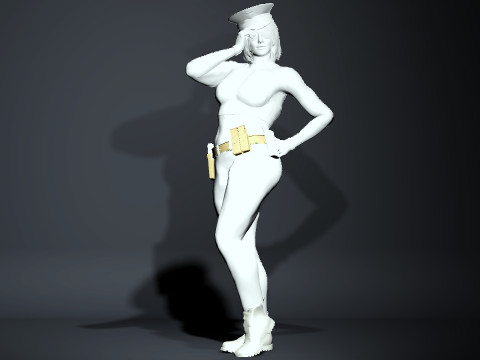 Police Officer 3Dモデル