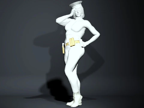 Police Officer 3D Model