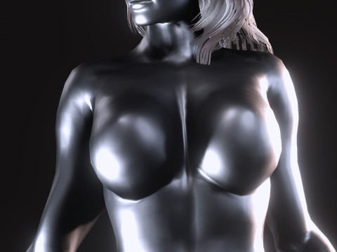 Juno Silver Surfer 3D Model