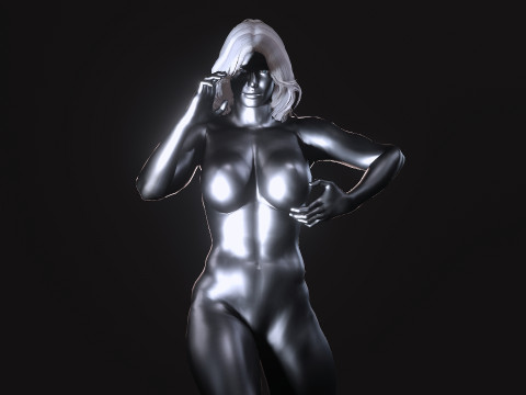 Juno Silver Surfer 3D Model