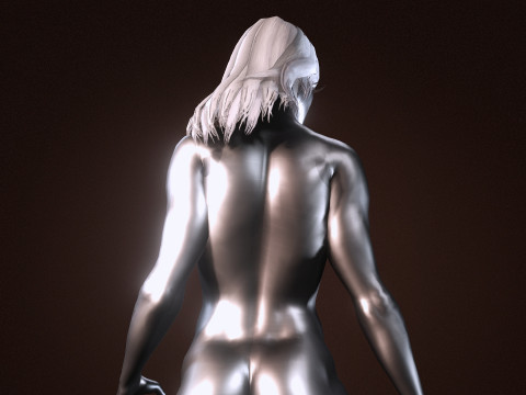 Juno Silver Surfer 3D Model