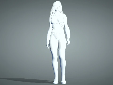 api bintang Model 3D