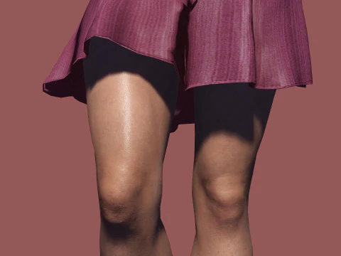 प्यारी किशोर लड़की 3D मॉडल