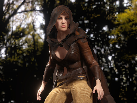 Thief 3D Model