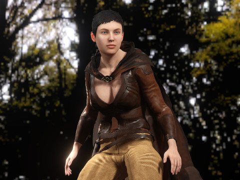 Thief 3D Model
