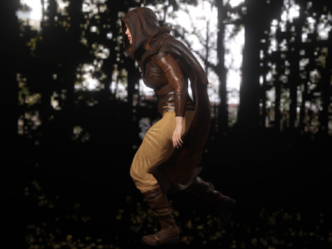 Thief 3D Model