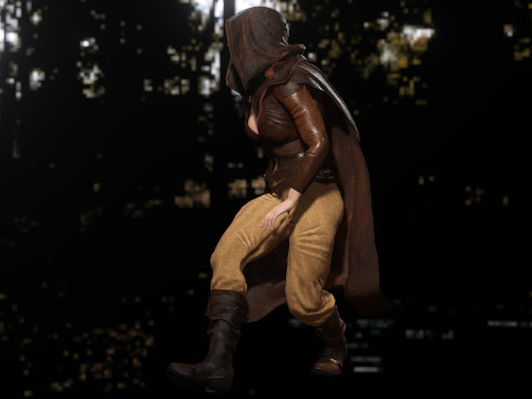 Thief 3D Model