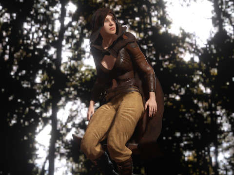 Thief 3D Model