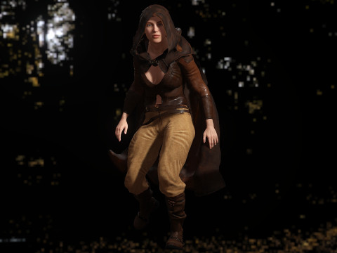 Thief 3D Model