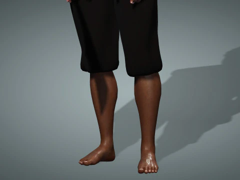 Female Pirate Henchwoman 3D Model