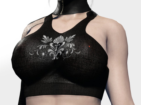 Goth Girl 3D मॉडल