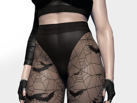 Goth Girl 3D मॉडल