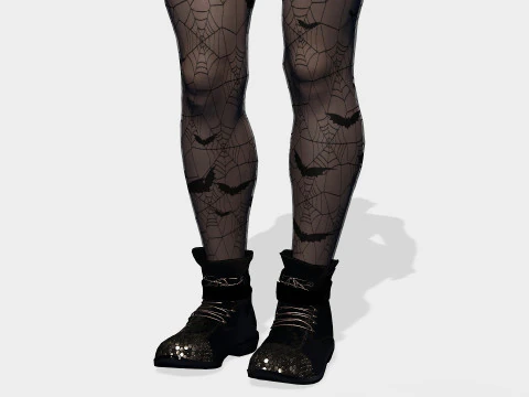Goth Girl 3D Model