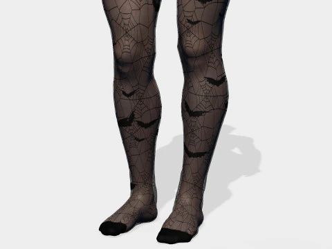 Goth Girl 3D Model