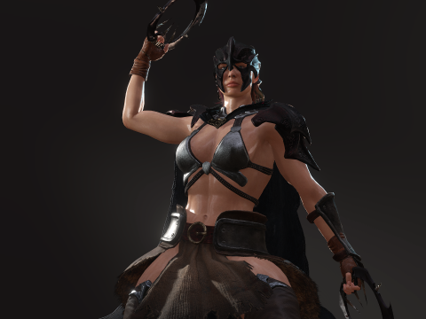 Dragon Rider 3D Model