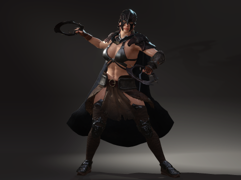 Dragon Rider 3D Model