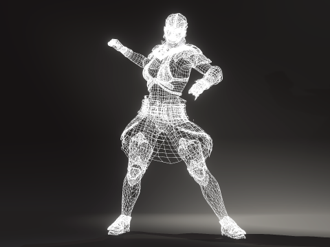Dragon Rider 3D Model