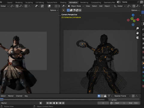 Dragon Rider 3D Model