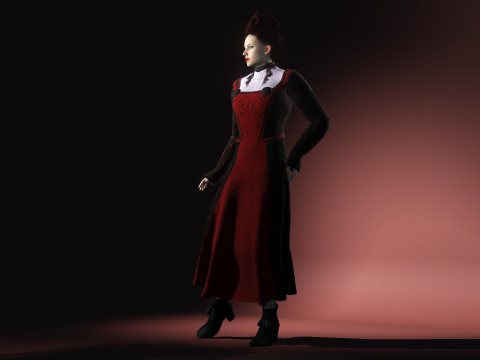 Victoria 3Dモデル