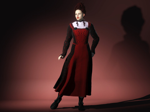 Victoria 3Dモデル