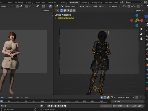 Servant 3D Model