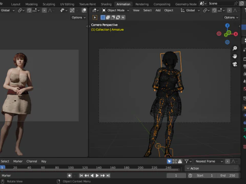 Servant 3D Model