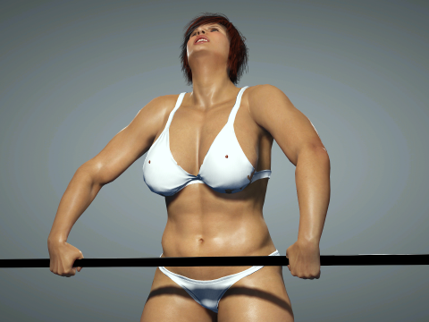 Weightlifter 3Dモデル