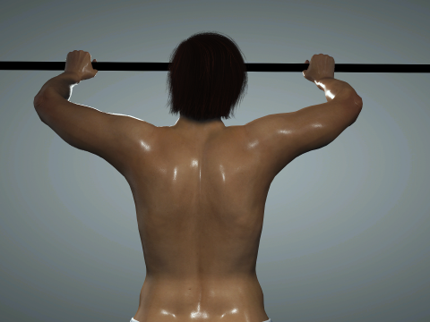 Weightlifter 3Dモデル