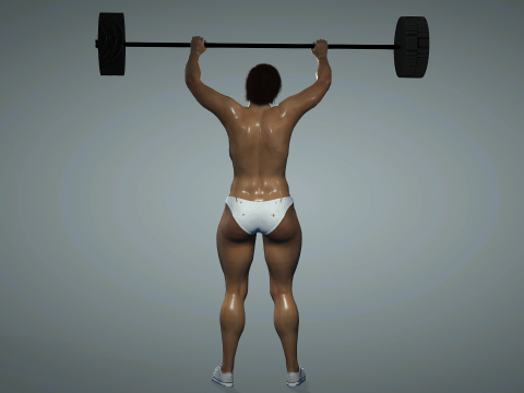 Weightlifter 3Dモデル