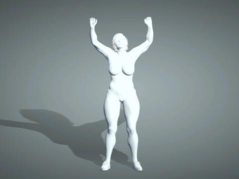 Weightlifter 3Dモデル