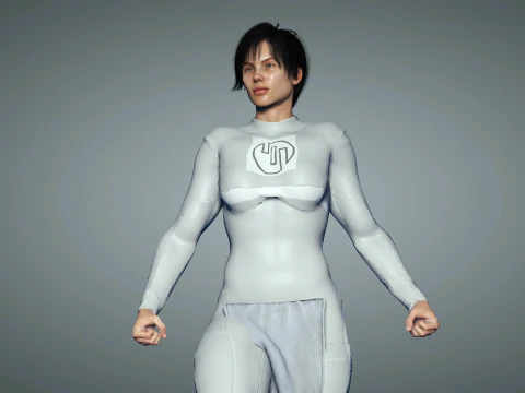 Анисса 3D Модель